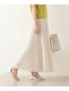 ワッシャープリーツスカート NATURAL BEAUTY BASICのサムネイル