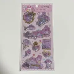 キラキラカプセルシール　マイメロ　サンリオ