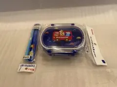 新品未使用ミキハウス 弁当箱 はしセット ランチボックスのサムネイル