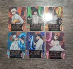 ヒロアカ　10周年　アニバーサリーカード　アニメイト　特典　コンプ　カード