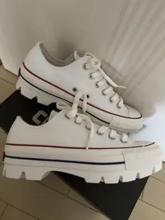 新品未使用★コンバース100周年厚底チャンクソール25サイズ