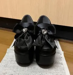 YOSUKE ヨースケ　厚底ヒールパンプス