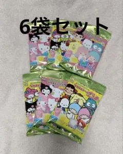 ペコ&サンリオキャラクターズなかよしシールグミ ６袋のサムネイル