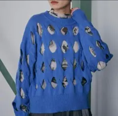 ローズバッド ニット