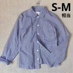 美品 JOURNAL STANDARD シャツカバーオール 長袖シャツ ギンガムのサムネイル