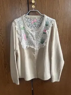 franche lippee レース ニットカーディガンのサムネイル