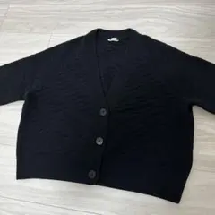 美品✨HERMES エルメス カーディガン シェルボタン リブ編み 春物 カーキ 美品✨HERMES エルメス カーディガン シェルボタン リブ編み 春物 カーキ