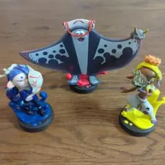 スプラトゥーン　すりみ連合 　amiibo　フウカ　マンタロー　ウツホ