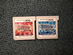 【動作確認済み】ポケットモンスター オメガルビー　アルファサファイア 2本セット