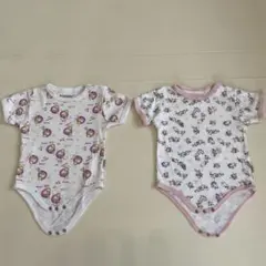 ベビー ロンパース ボディスーツ 半袖 肌着