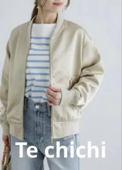 テチチ　ヘビーサテンブルゾン　新品未使用