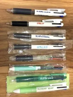 製薬会社　ノベルティボールペン8本セット