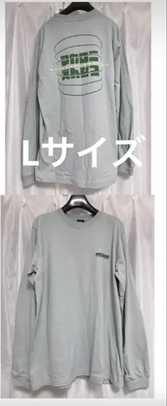 ロゴ輪廻ロングT マカロニえんぴつ