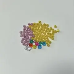 カラフルプラスチックビーズセット 【 95個 】