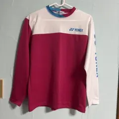 YONEX ウォームアップウェア Sサイズ 赤/白