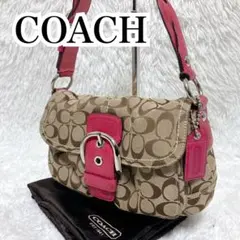 COACH コーチ シグネチャー ソーホー アクセサリーポーチ ワンショルダー