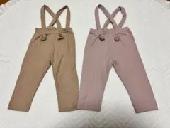 サスペンダー付きレギンス80cm セット