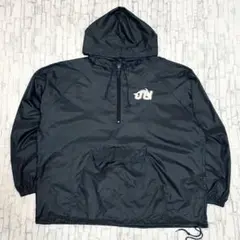 MV SPORT カレッジ チーム ロゴ ハーフジップ アノラックパーカー XL