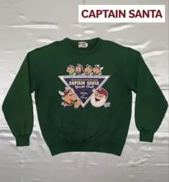 【CAPTAIN SANTA】キャプテンサンタのトレーナー（М/グリーン）