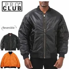 新品XXLプロクラブproclubフライトジャケットMA-1両面リバーシブル中綿
