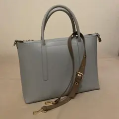 GIANNI NOTARO 2wayレザーバック ブルー A4サイズ