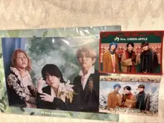 Mrs. GREEN APPLE 一番くじラスト賞ビジュアルボードとフォトシート