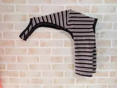 犬服 サロペット　ボーダー