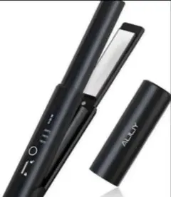 ALILIY 2way コードレス ヘアアイロン ブラック