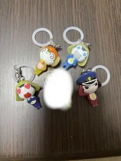ケロロ軍曹　ちびケロ　めじるしアクセサリー　セミコンプ　開封済み　ケロロ無し