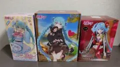 【未開封】初音ミク フィギュア 3点セット