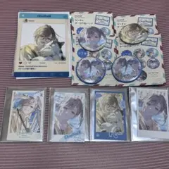 ChroNoiR Blue Memories チェキ風カード　缶バッジ　特典　叶