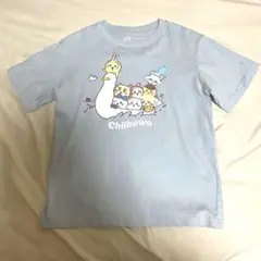 UNIQLO UT ちいかわ Tシャツ 140cm ライトブルー