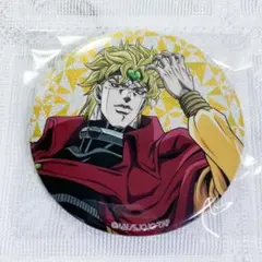 ジョジョ グリッター缶バッジ　DIO　THE JOJO WORLD