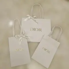 ディオール　 ショッパー　ショップ袋　3点