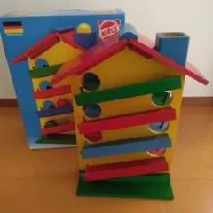HEROS 木製 知育玩具 ロール　ア　ボールハウス