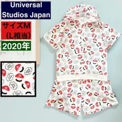 ◎夏に最適◎★スーパーマリオ★USJ★半袖パーカーハーフパンツ　セット★総柄