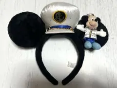 ディズニー カチューシャ ミッキー 船長帽子