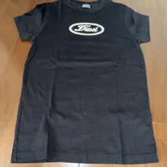 Diesel ブラック Tシャツ ロゴプリント