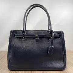 新品未使用 濱野皮革工藝 ハマノ ミーティア ハンドバッグ 皇室御用達