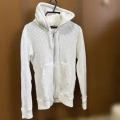 Sea green ワッフルホワイトパーカーのサムネイル