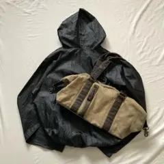 BARACUTA canvas shoulder bag boston y2k