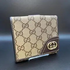 グッチGUCCI カードケース 名刺入れ GGキャンバス ラブリー ハート