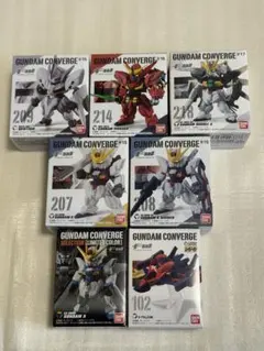 ガンダムコンバージ 　機動新世紀ガンダムＸ　７種類セット