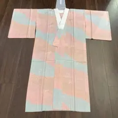 487 長襦袢　単衣　中古品　衣紋抜き付き　着付け練習　リメイク素材