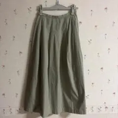 SCAPA ロングフレアスカート カーキ系40のサムネイル