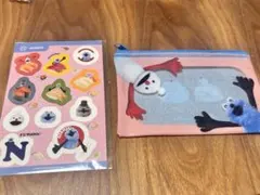 スンスン×スシローコラボ ポーチ