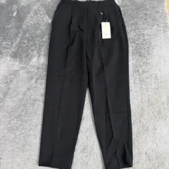 テーパードパンツ ブラック XS新品