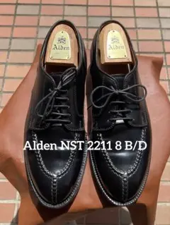 美品 Alden オールデン 2211 コードバン NST ブラック 8 B/Dのサムネイル