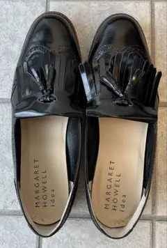 ひ*ま様 黒　マーガレットハウエル25.5cm未使用に近い本革　ブラック 2026年最新】マーガレットハウエル 靴 25.5の人気アイテム - メルカリ