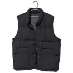 GU ブラック ダウンベスト 中綿ベスト　Lサイズ